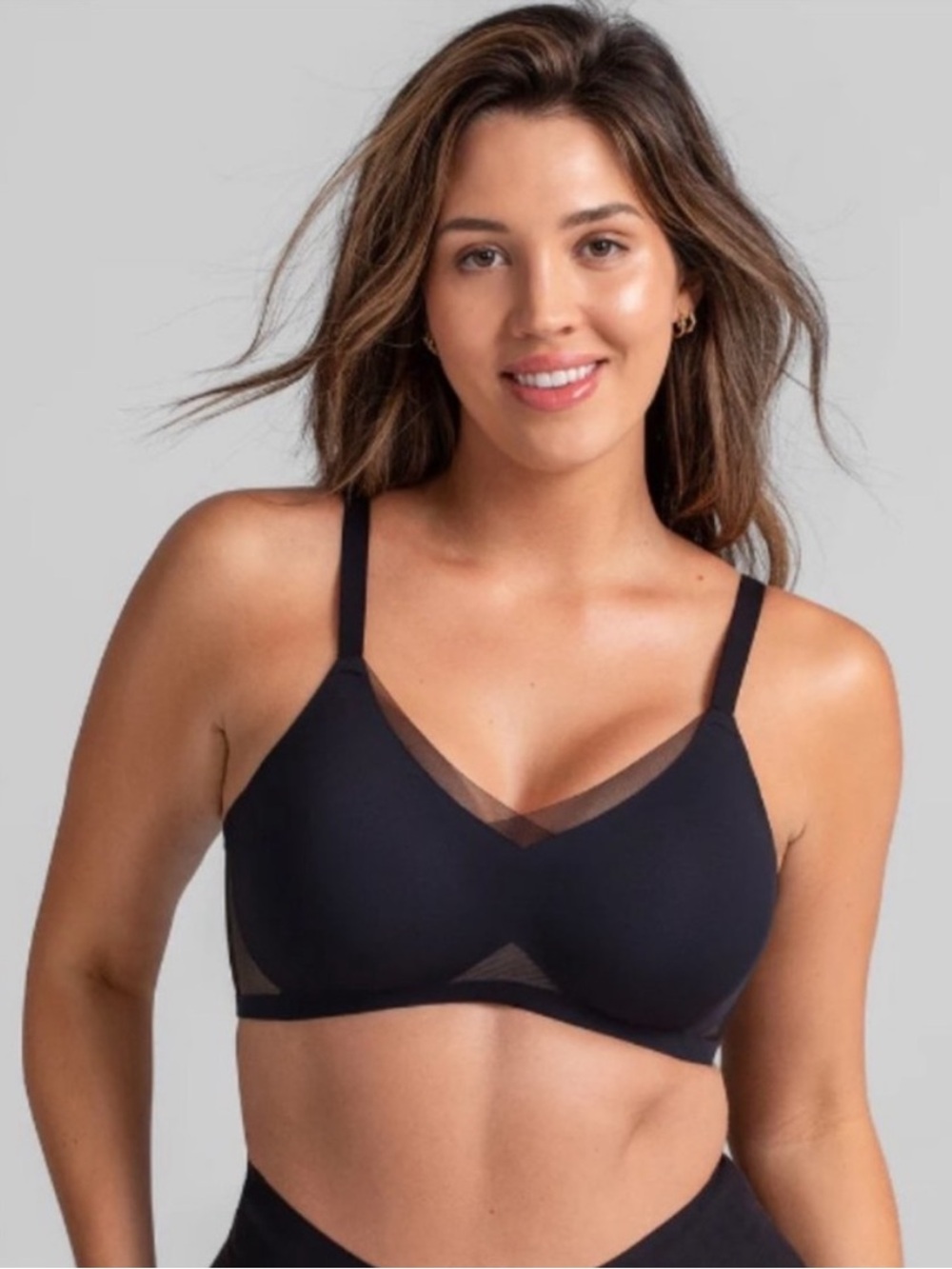 NWT Honeylove CrossOver Wireless Bra #LWBR0304
